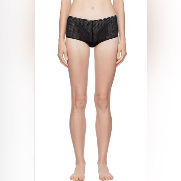 Alexander Wang Black Semi-Sheer‎ Boy Shorts. New with bag - Picture 1 of 11
